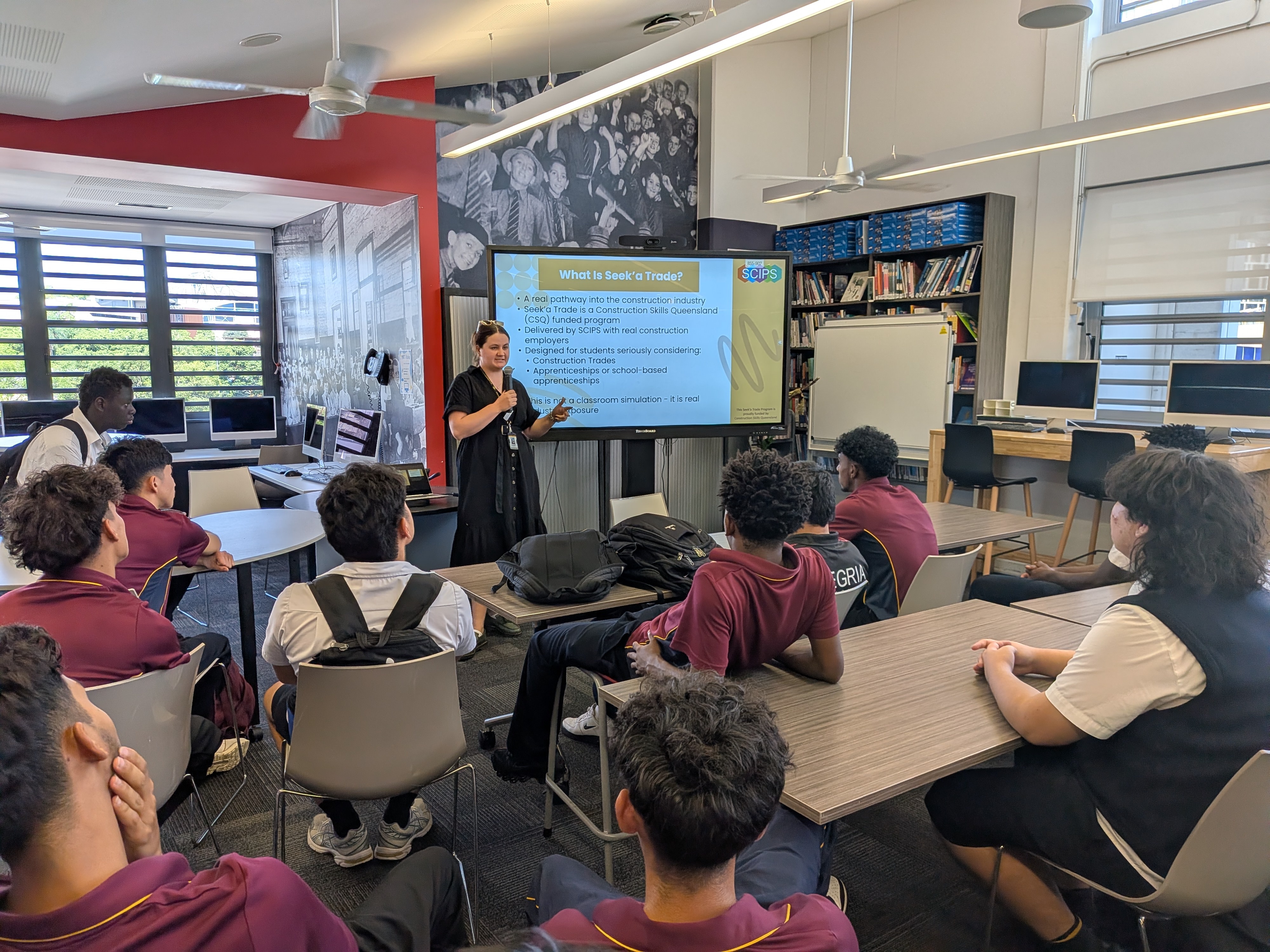 SCIPS Construction Visit