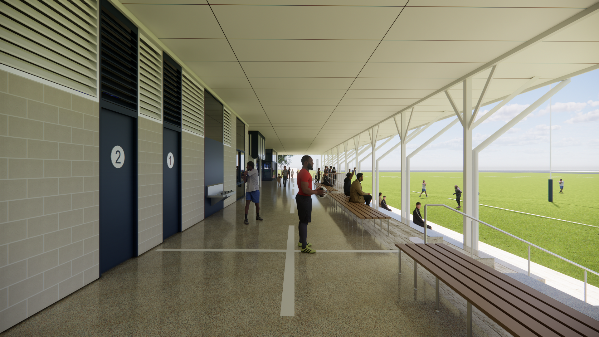 ENS Walkway Eastern View