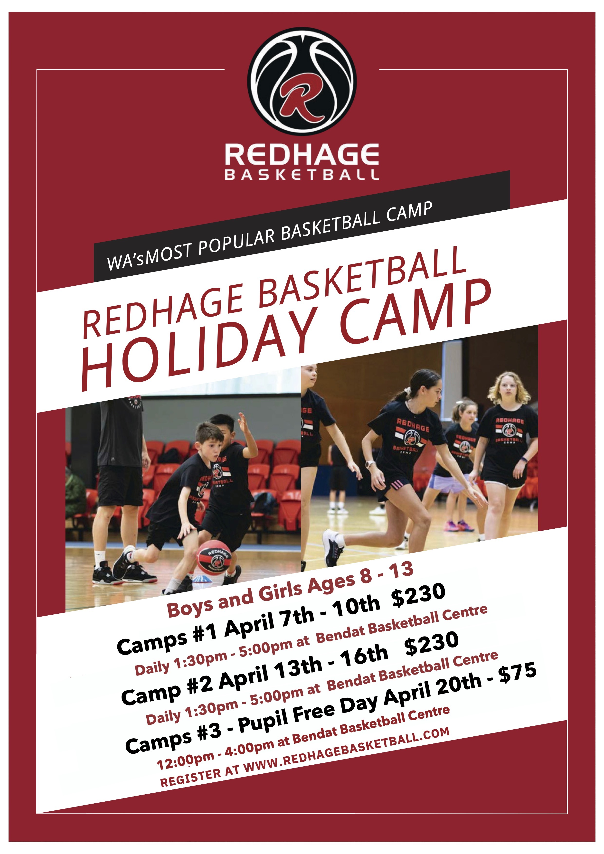 Redhage Basketball - Holiday Camp