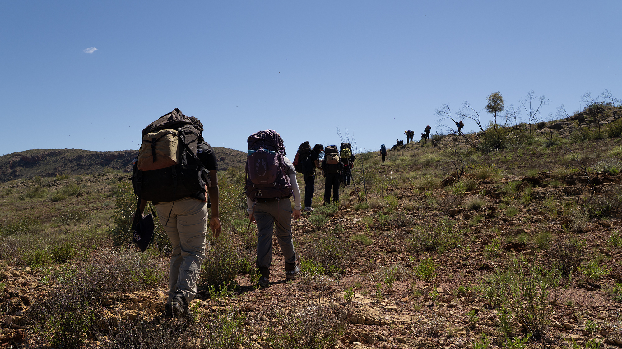 Check out where you will camp in the MacDonnell and Chewings Ranges