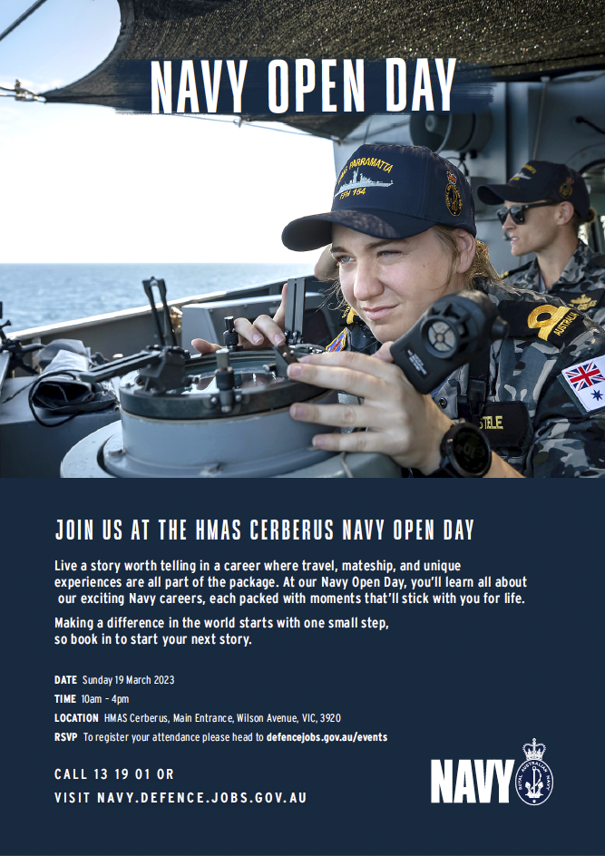 HMAS Cerberus Open Day HMAS Cerberus Open Day