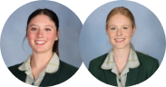 Molly Tanton and Natalia Byrne, Divercity Captains Molly