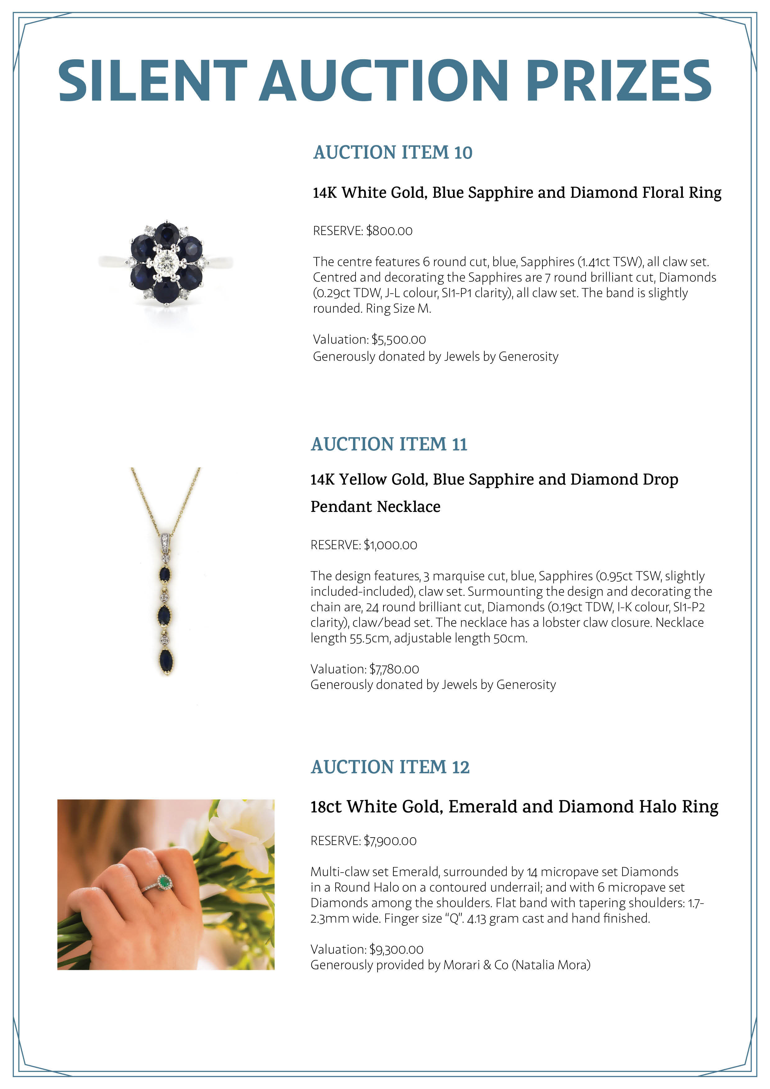 Ladies Lunch: Raffle Items | St Peters Lutheran College Website
