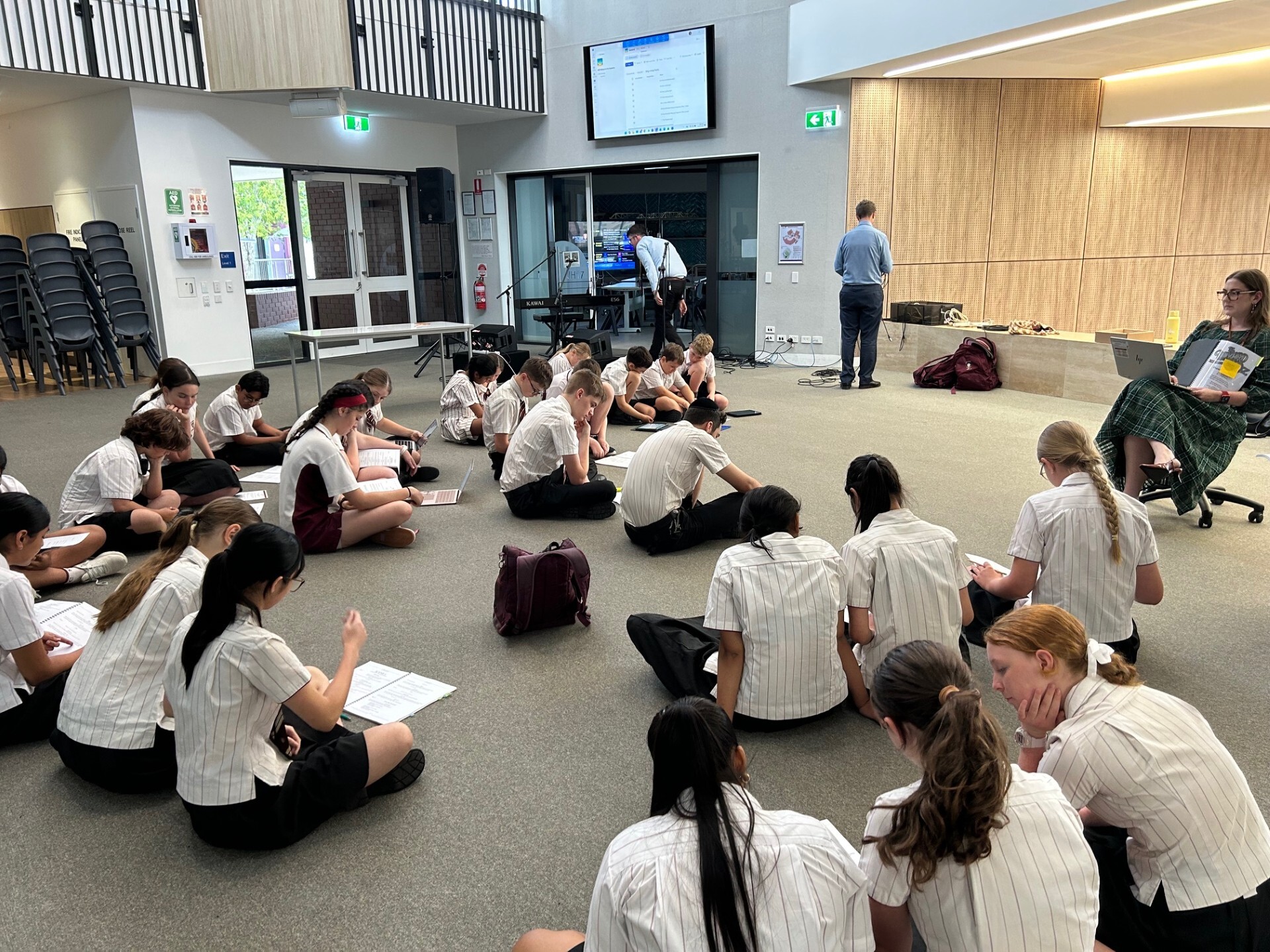 First Rehearsal of the Term