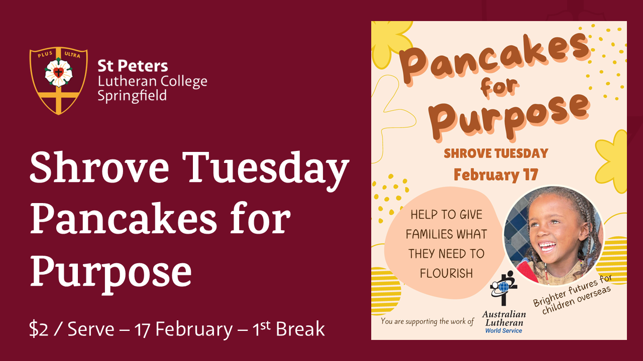 Shrove Tuesday Pancakes for Purpose