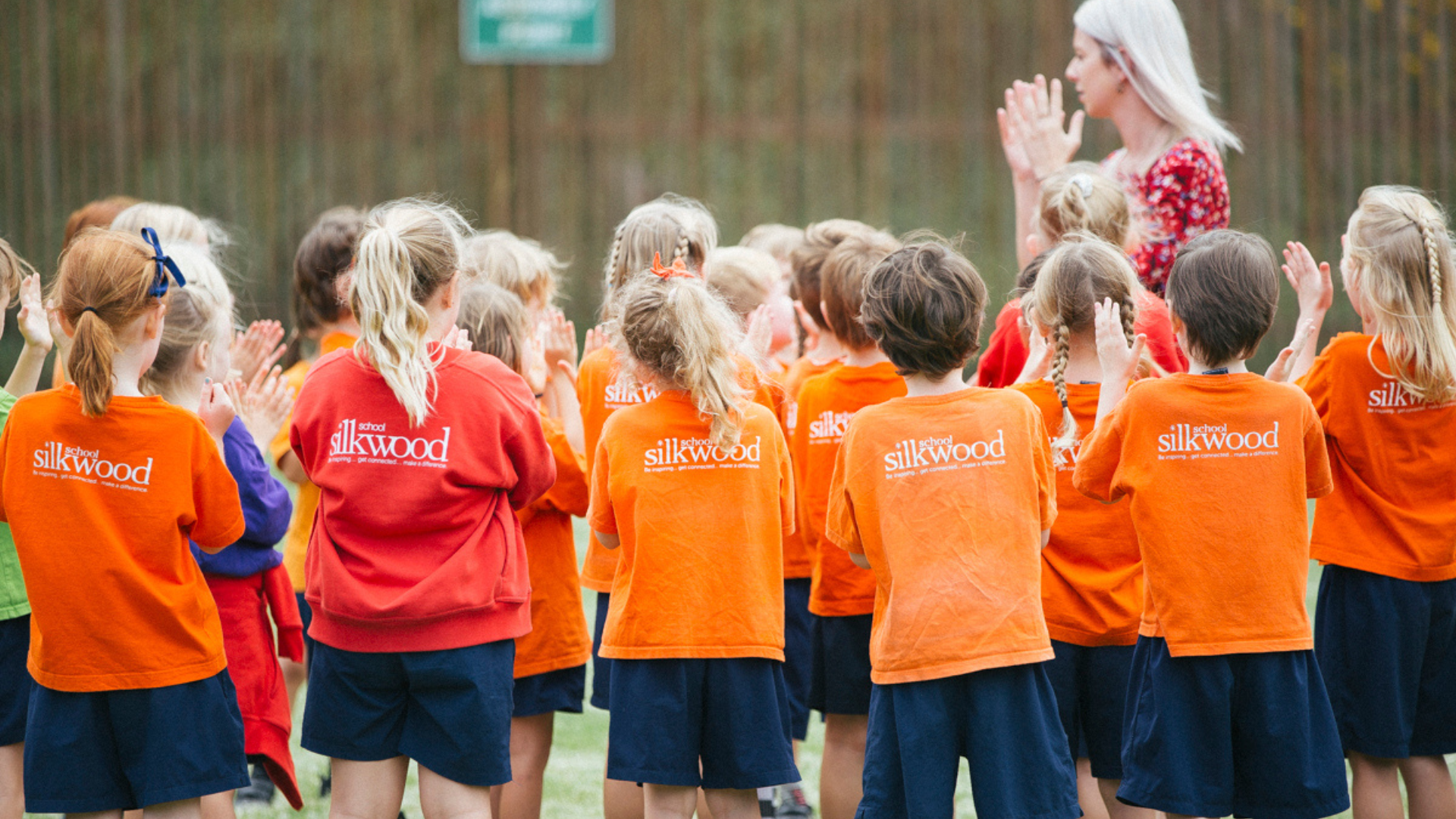 Primary Schoolers at Silkwood School