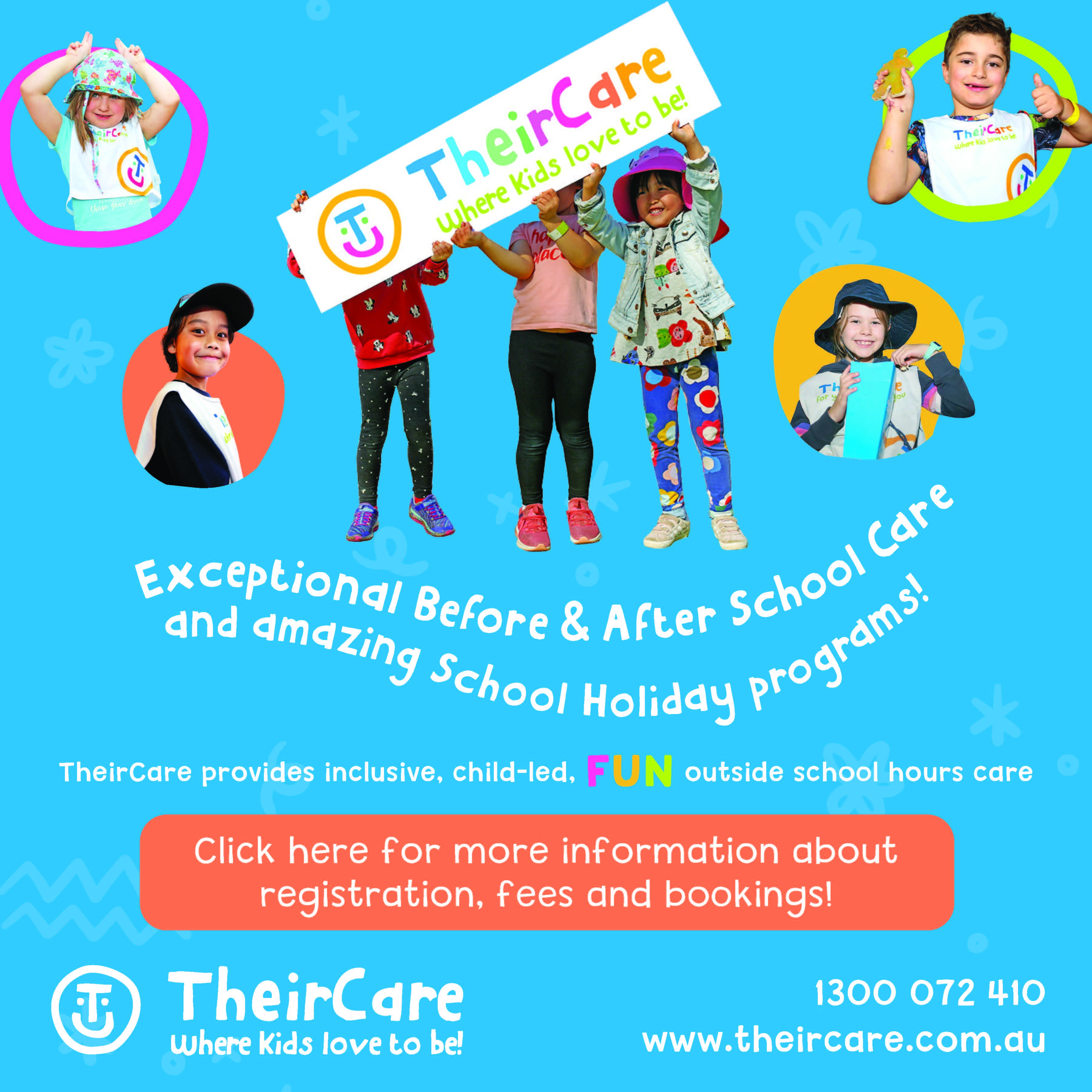 Their Care flyer for school websites 2026